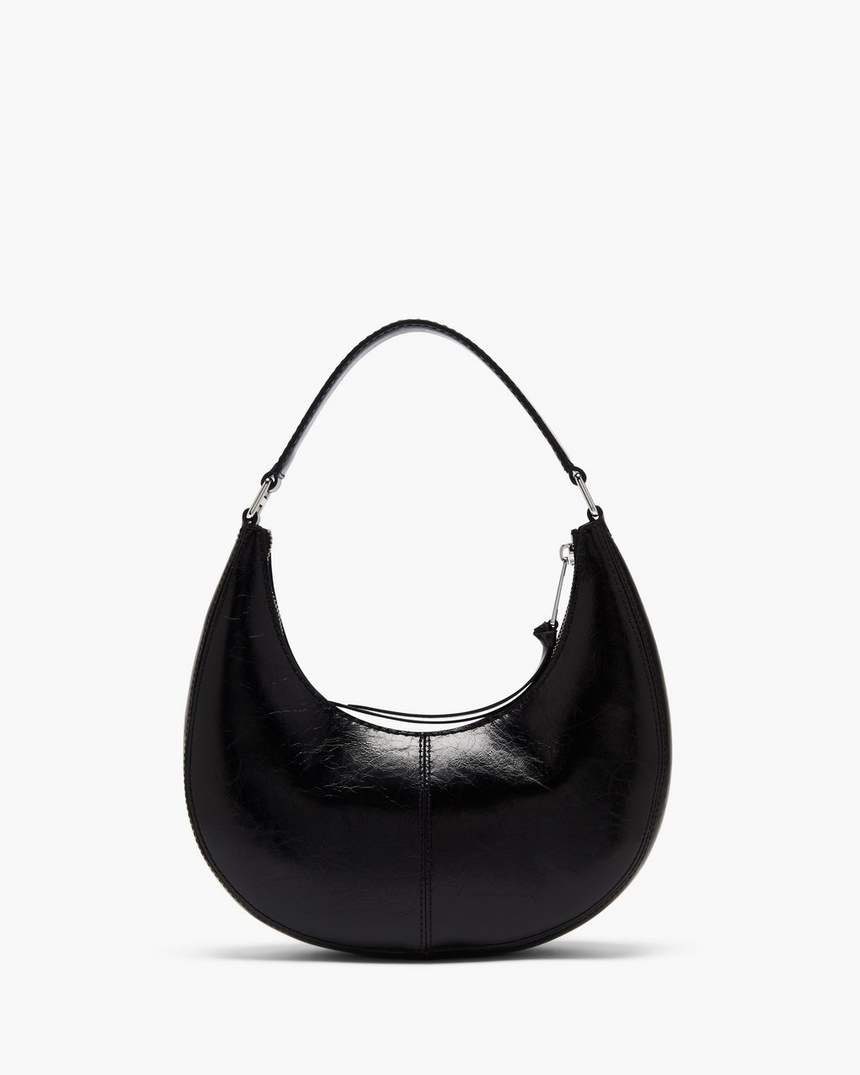 crinkle cruiser kleine halvemaanvormige tas