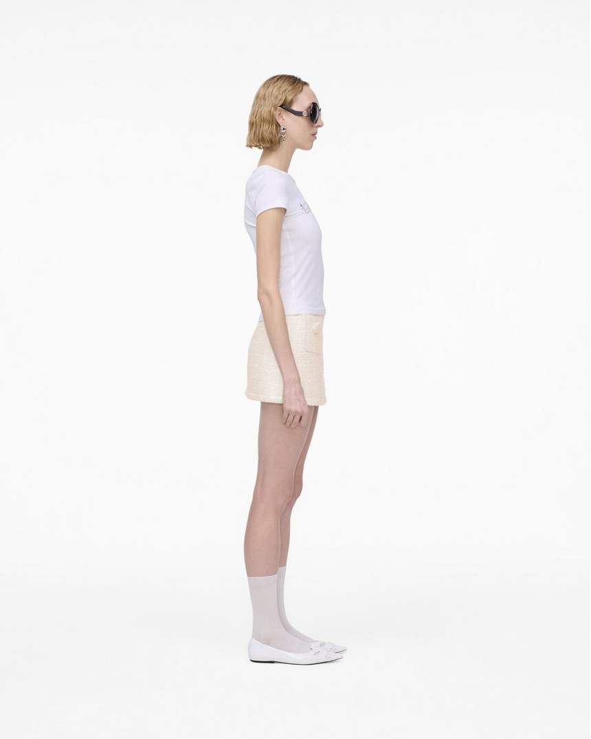 charm logo shrunken tee