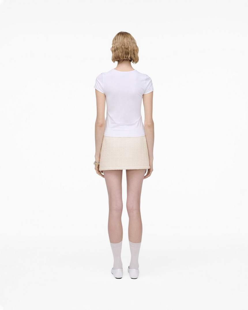 charm logo shrunken tee