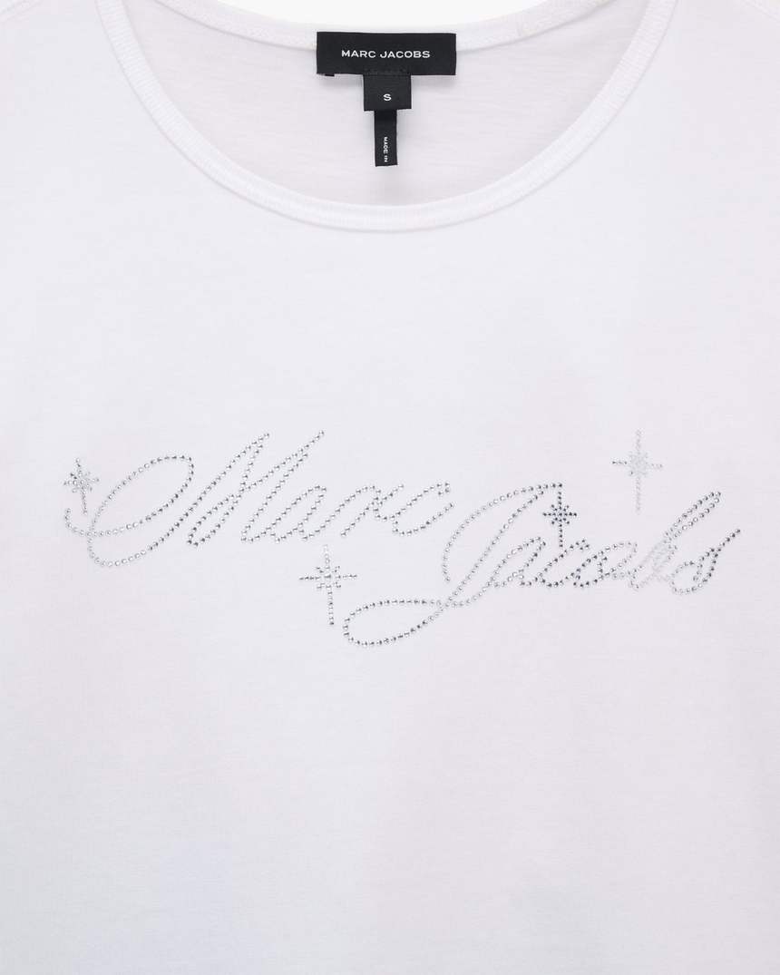 charm logo shrunken tee