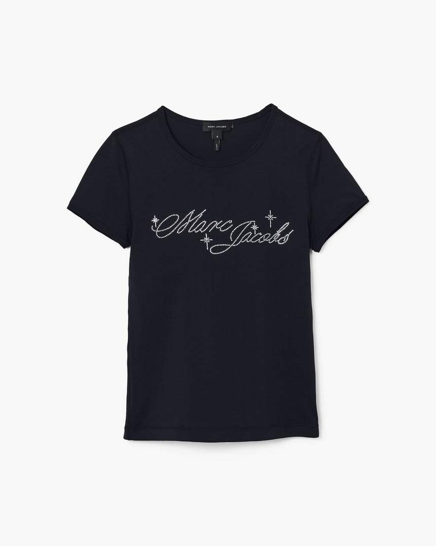 charm logo shrunken tee