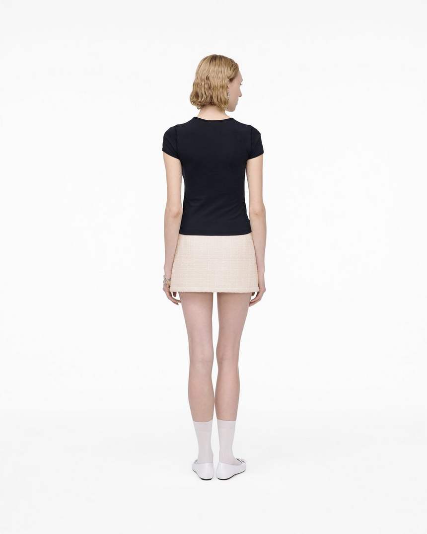 charm logo shrunken tee