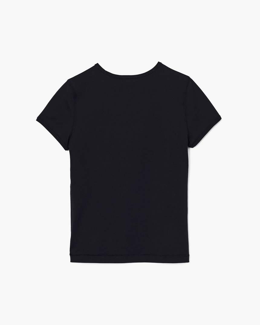 charm logo shrunken tee